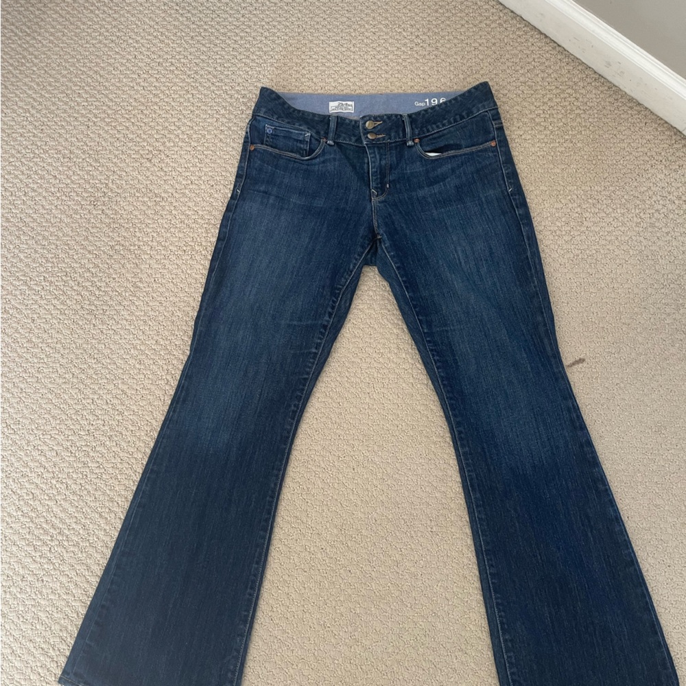 Gap dark wash bootcut jeans